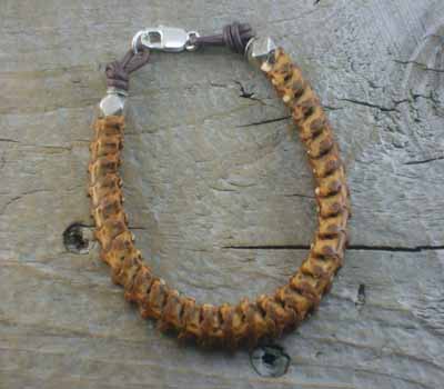 Snake Vertebrae Bracelet C